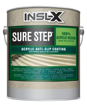 Nsu101109a-01 Insl-x Sure Step Acrylic Anti-slip Paint Welded Gray 1 Gallon Pack Of