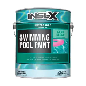 Wr101909a-01 Insl-x Waterborne Semi-gloss Acrylic Pool Paint Aquamarine 1 Gallon 128 F