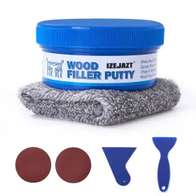 Nzg-1 Izejazt White Wood Filler Putty Sandable Paintable Quick Repair For Holes Cracks