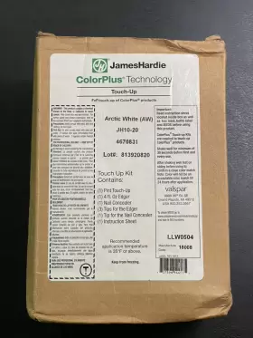 4670831 James Hardie 727396144575 Colorplus Technology Touch-up Arctic White Paper