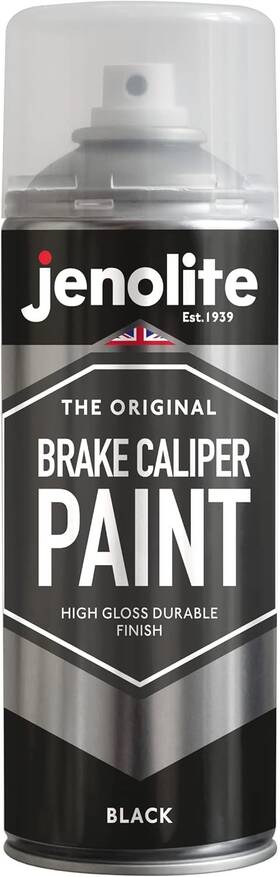 Jenolite 89430 Black Brake Caliper Paint 400ml Restore And Transform Car Calipers Ral 9005