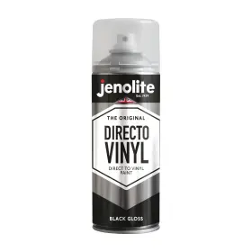 89475 Jenolite Directovinyl Paint Spray Gloss Black Flexible Fabric Idea