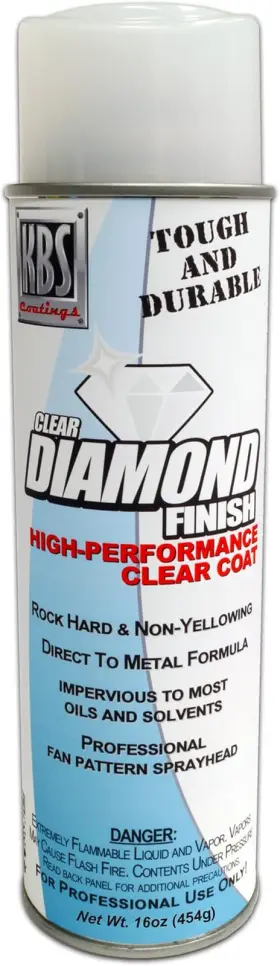 8114 Kbs Coatings Clear High Gloss Diamond Finish Watercolor Aerosol Cove