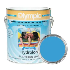 Kelley Technical Coatings 713/gl Olympic Pool Paint - Hydrolon Bikini Blue 1 Gallon Water-based Acrylic