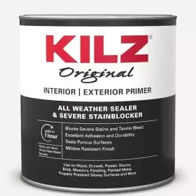 Kilz 051652010114 Original 1 Quart White Oil-based Interior And Exterior Primer Sealer Stain B