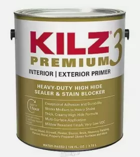 13041 Kilz Sealer Stain-blocking Primer Low-odor 1-gallon Heavy Duty White