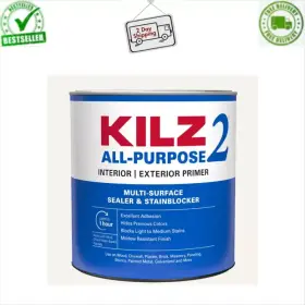 20902 Kilz 2 All Purpose 1 Quart White Interior/exterior Multi-surface Primer Sealer And Stai