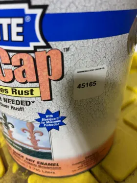 45165 Kilz Gallon Of Deep Green Hammerite Paint Nos