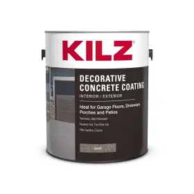 L378701 Kilz Decorative Concrete Coating Interior/exterior Slip Resistant Gray 1