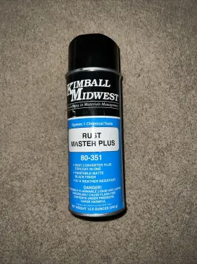 80-351 Kimball Midwest Rust Master Plus 12 Ounces