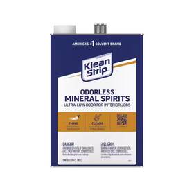 Klean-strip 313044279258 1 Gal. Odorless Mineral Spirits Thins Oil-based Paint Stain And Varnish