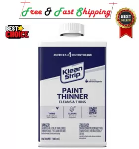 Qkpt943 Klean-strip Paint Thinner 1 Quart Cleans And Thins - Great Price
