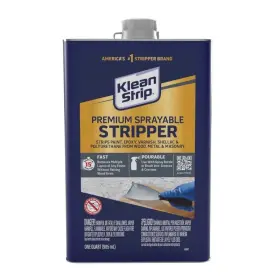 Qkss251 Klean Strip Stripper Sprayable Fast Paint And Varnish 1 Quart Multiple Layers Diy