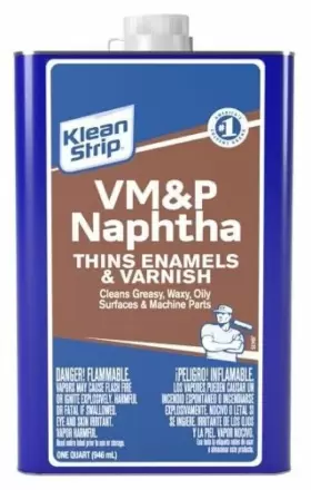 Qvm46 Klean Strip Vm&p Naphtha Cleans Lacquer Poly Solvent 1 Quart