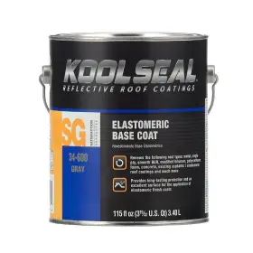 Ks0034600-16kool Kool Seal 050926002152 Ks0034600-16 Elastomeric Gray Base Roof Coating