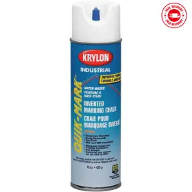 Krylon 153557118170 Inverted Marking Chalk White 15 Oz Perfect For Precision And Lines