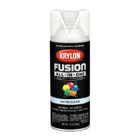 2735 Krylon 2726 Satin Clear Fusion All-in-one Paint And Primer - 12 Oz