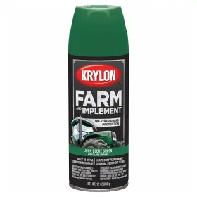 425-k01817 Krylon 1 Pint John Deere Case Green Farm And Implement Paint Set Of 6
