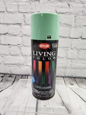 450330a Krylon Retired Vintage Spearmint Spray Paint Can 12 Oz Made In Usa