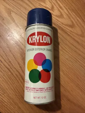 51907 Krylon Industrial Spray Paint Blue 12 Oz X