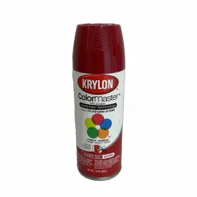 53533 Krylon 2013 Colormaster Cherry Red Gloss Acrylic Enamel Spray Paint 12 Oz Metal
