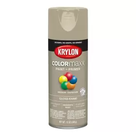 5526 Krylon Colormaxx Spray Paint Gloss Khaki 12 Oz Aerosol Can