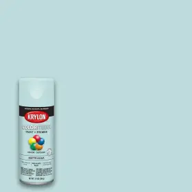5549 Krylon Colormaxx Aqua Spray Paint And Primer 12 Oz Matte Finish Durable Coverage
