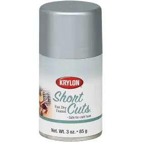 Kscs032 Krylon 724504000327 Short Cuts Aerosol Spray Paint 3-ounce Chrome