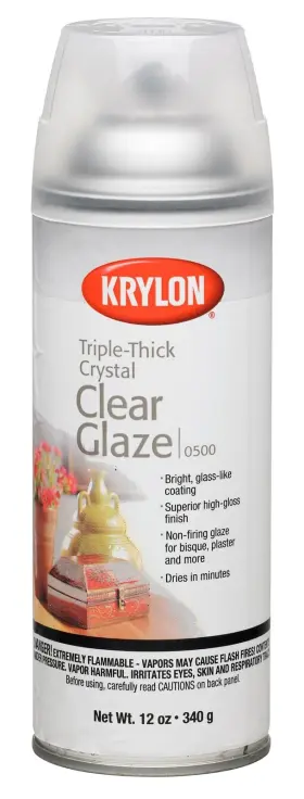 Krylon 724504017028 Spray Paint Crystal Clear Coating Triple Thick High Gloss 12 Oz Superb