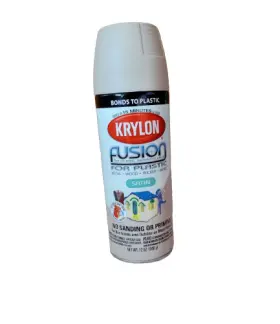 Krylon 724504024231 Fusion For Plastic Spray Paint 2423 Satin River Rock Discontinued