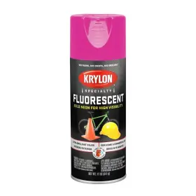 K03105007 Krylon 724504031055 Fluorescent Spray Paint Cerise Gloss 11 Oz Superb