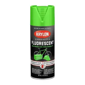 Krylon 724504031062 Fluorescent Spray Paint Green 11 Oz 3106 Superb