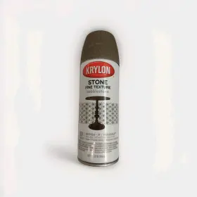 Krylon 724504037019 Stone Fine Texture Spray Paint Cobblestone 12 Oz New