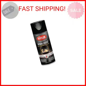K01618777 Krylon 724504068969 12 Oz High Heat Black Spray Paint