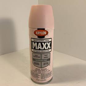 Krylon 9157 Covermaxx Spray Paint Satin Ballet Slipper 12 Ounce