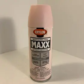 9157 Krylon Covermaxx Spray Paint Satin Ballet Slipper 12 Ounce