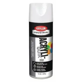 K01315a07 Krylon Industrial Spray Primer White Flat Finish 12 Oz