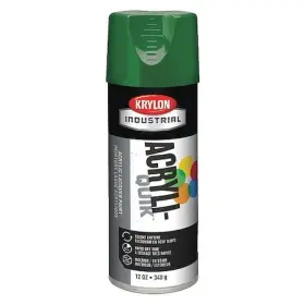 K02016a07 Krylon Industrial Spray Paint Emerald Green Gloss Solvent 12 Oz