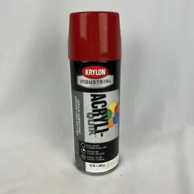 K02108a07 Krylon Industrial Acryl-quick Spray Paint Banner Red Gloss 12 Oz