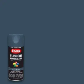 Krylon Industrial Products Group 744110766455 Fusion All-in-one Adhesive Spray Paint For Indoor/outdoor Use 12 Oz Ink