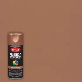 K02768007 Krylon Industrial Products Group 12 Oz Copper Fusion All-in-one Paint And Primer Spray Meta