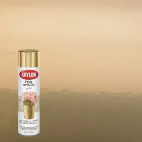 K01050007 Krylon 12 - 8 Oz. Premium Foil Metallic Gold Spray Paint Model