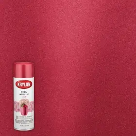 K01080000 Krylon 12 - 8 Oz. Premium Foil Metallic Red Spray Paint Model