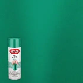 K01081000 Krylon 12 - 8 Oz. Premium Foil Metallic Green Spray Paint Model