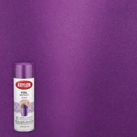 K01083000 Krylon 12 - 8 Oz. Premium Foil Metallic Purple Spray Paint Model