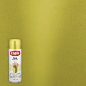 K01084000 Krylon 12 - 8 Oz. Premium Foil Metallic Yellow Spray Paint Model