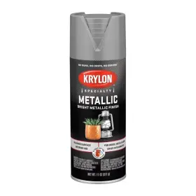 K01404 Krylon Metallic Chrome Aluminum Spray Paint 12 Oz 1404