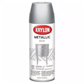 K01406 Krylon 6 Pack Metallic Paint Silver