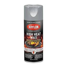 Krylon K01608000 High Heat 12 Ounce Aluminum Paint Maximum Protection For Temperature