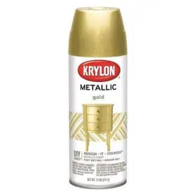 K01706007 Krylon Metallic Spray Paint Gold 11 Oz